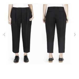 EVERLANE Goweave Pleated Slouchy Wool Trousers